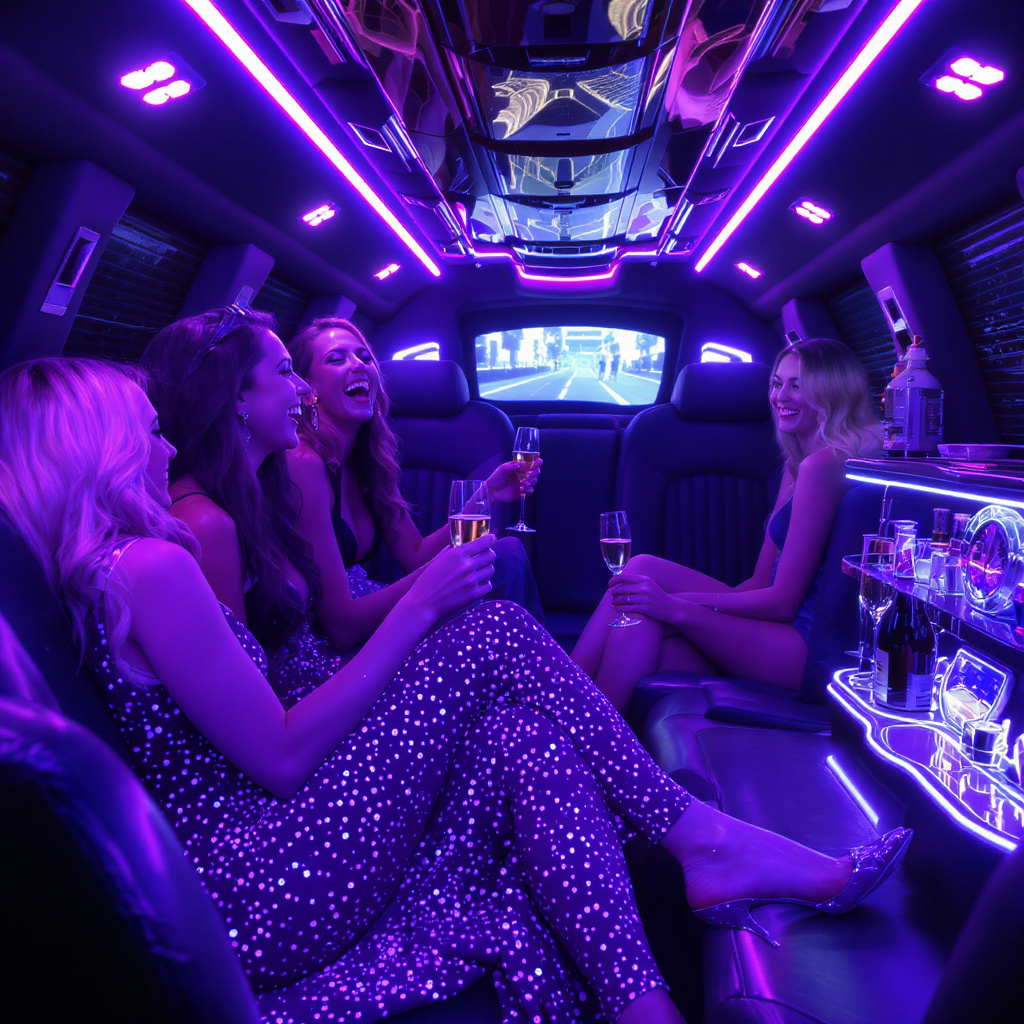 EVJF en limousine - California Limousines Paris