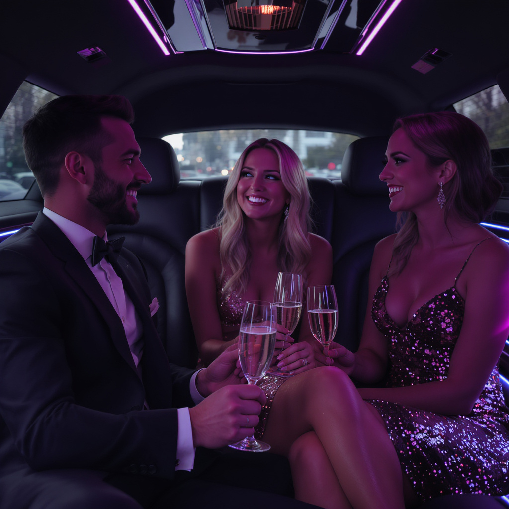 EVJH en limousine - California Limousines Paris